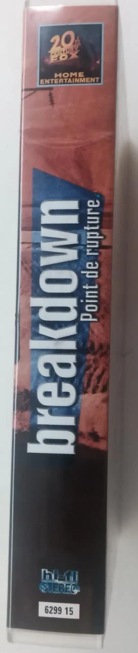 VHS Breakdown – Point of Rupture – Kurt Russell – vintage video cassette – photo 3